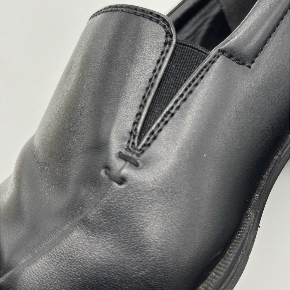 Alfani Men's Shoe Size 8.5M Black Faux Leather Charles Slip On Dress Loafers - Picture 7 of 10
